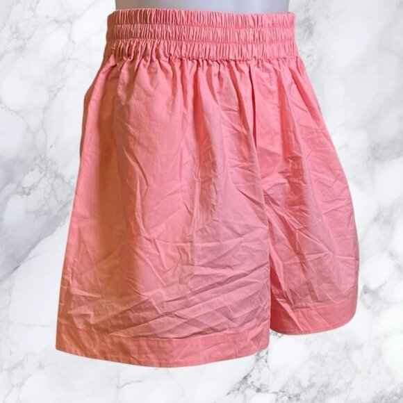L'Academie Dallis Poplin Flirty Short - Hibiscus Pink - Picture 5 of 12